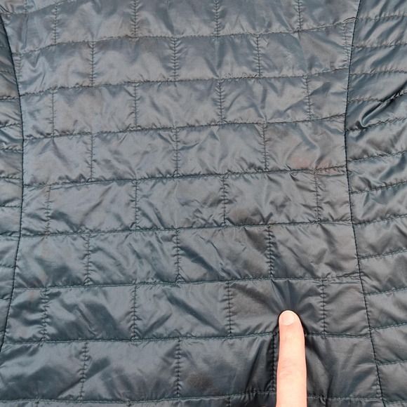 Patagonia Nano Puff Jacket Womens Large Quilted Primaloft Insulated Full Zip - Picture 10 of 14